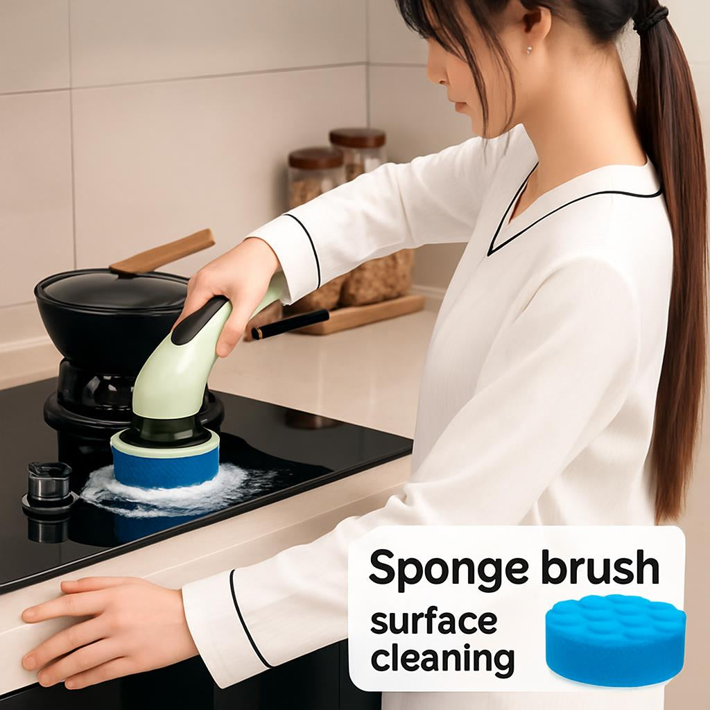 Eco-Friendly Dual-Purpose Handheld Cleaning Brush