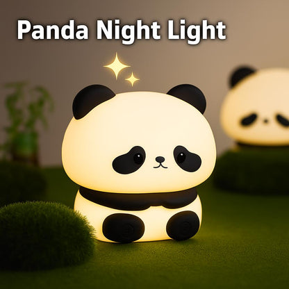 Eco-Friendly Panda Night Light - Portable LED for Kids