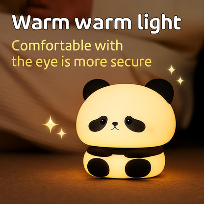Eco-Friendly Panda Night Light - Portable LED for Kids