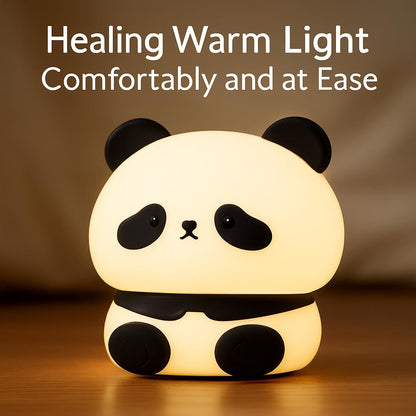 Eco-Friendly Panda Night Light - Portable LED for Kids