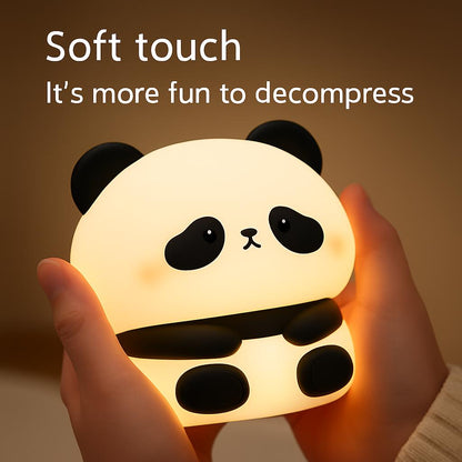 Eco-Friendly Panda Night Light - Portable LED for Kids