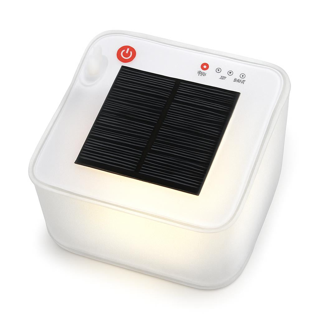 Solar-Powered Inflatable Lantern - Eco-Friendly Outdoor Lighting