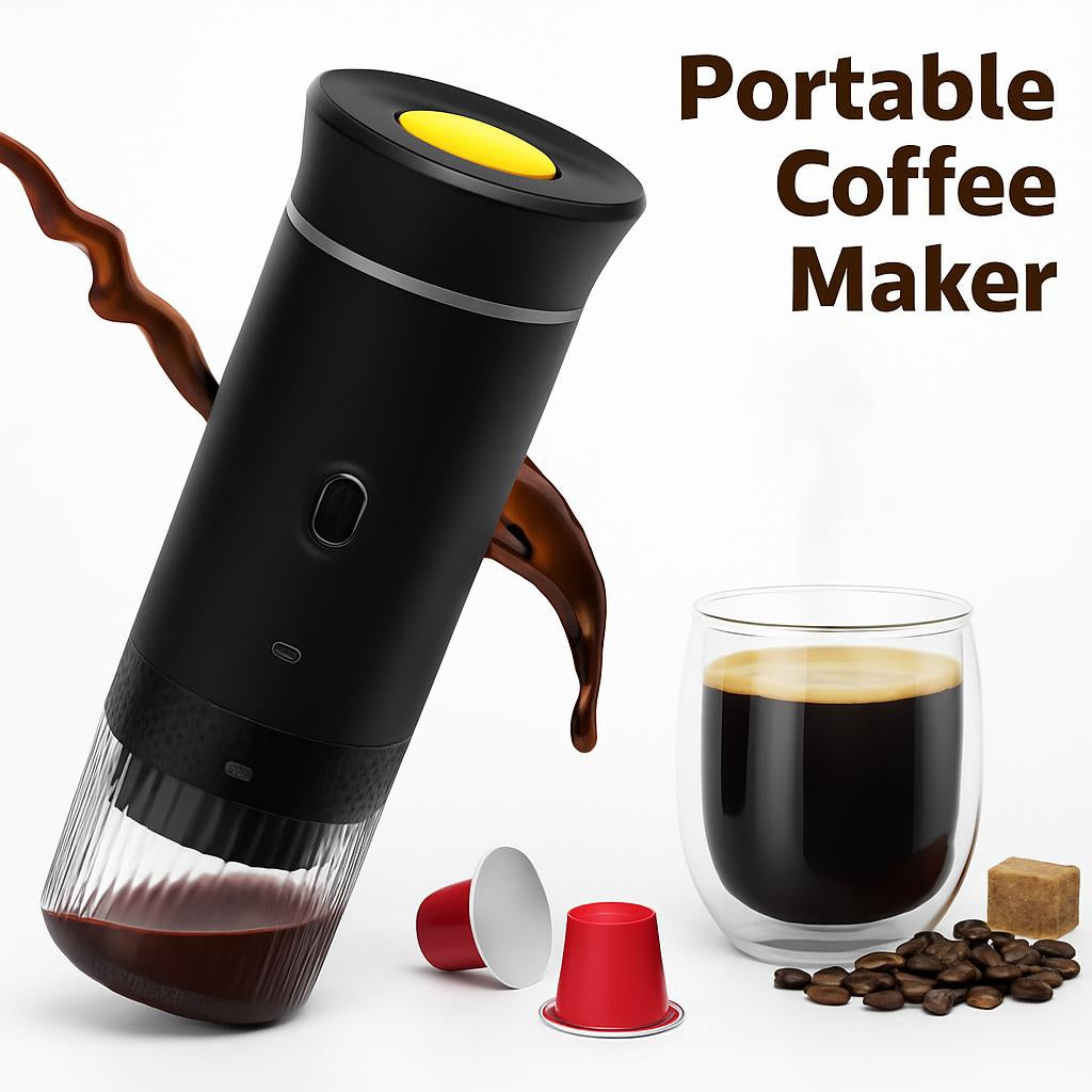 Portable Eco-Friendly Coffee Maker - Compact & Sustainable Brewing