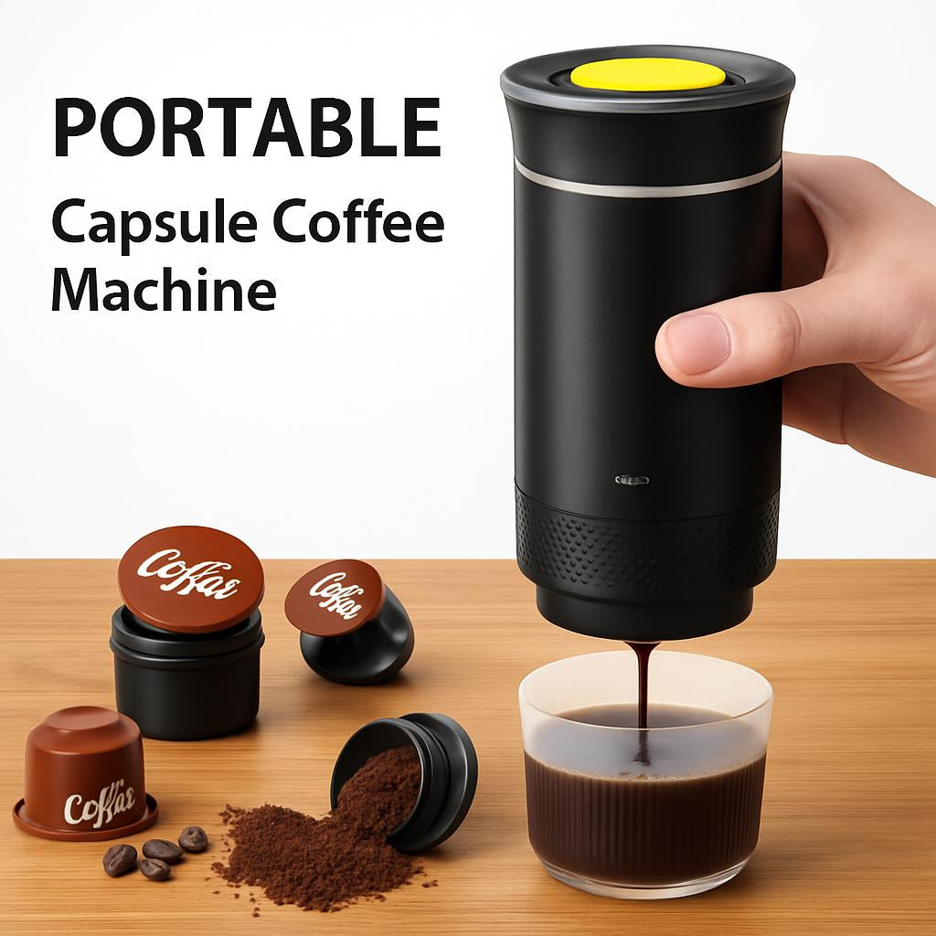 Eco-Friendly Portable Coffee Maker for Sustainable Brewing
