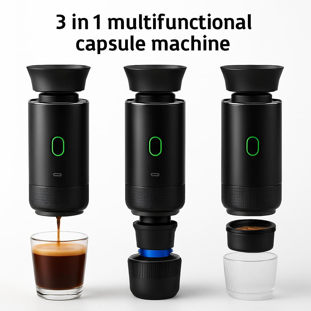 Eco-Friendly Portable Coffee Maker for Sustainable Brewing