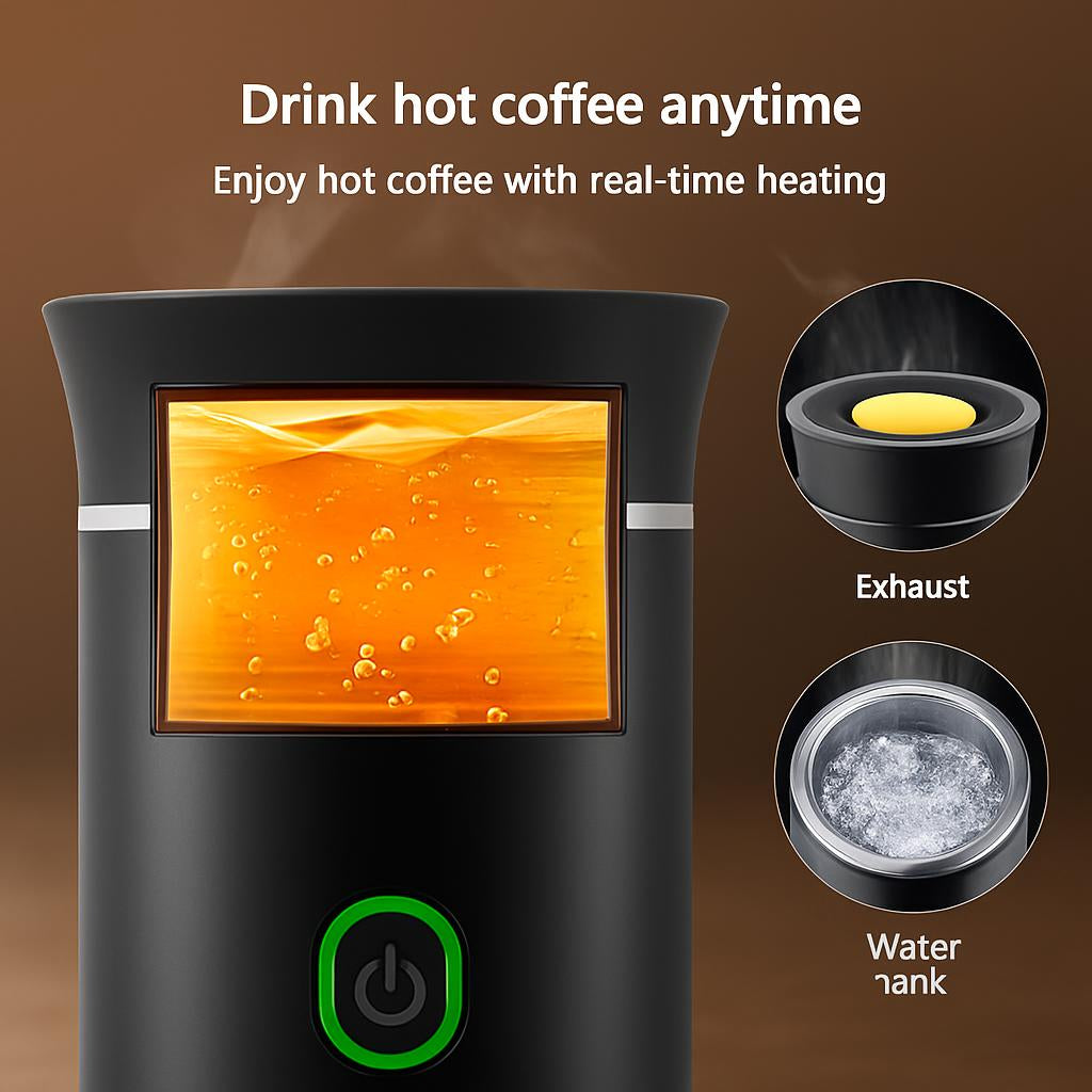 Eco-Friendly Portable Coffee Maker for Sustainable Brewing