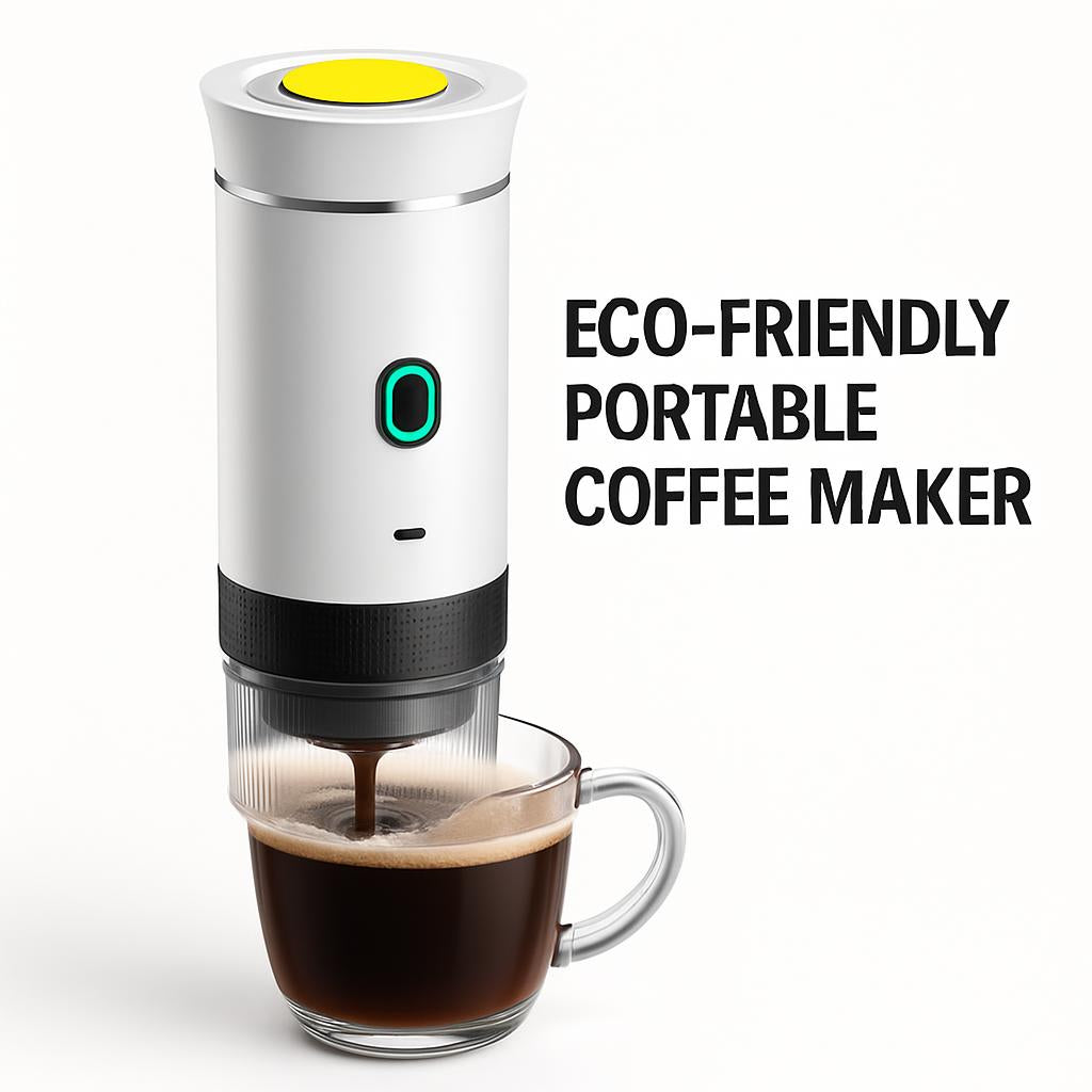 Eco-Friendly Portable Coffee Maker for Sustainable Brewing