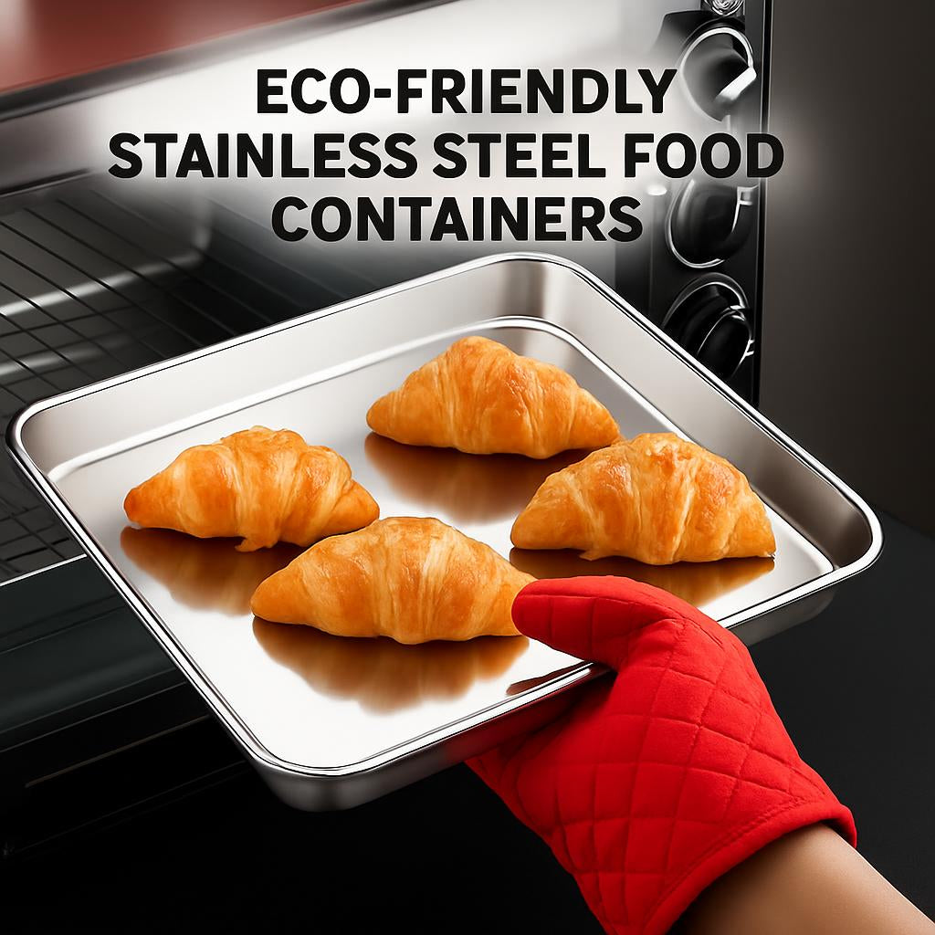 Eco-Friendly Stainless Steel Food Containers