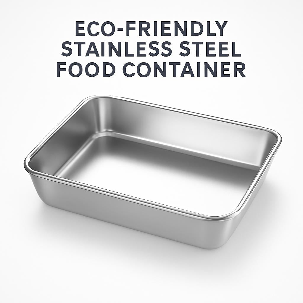 Eco-Friendly Stainless Steel Food Containers