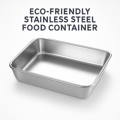 Eco-Friendly Stainless Steel Food Containers