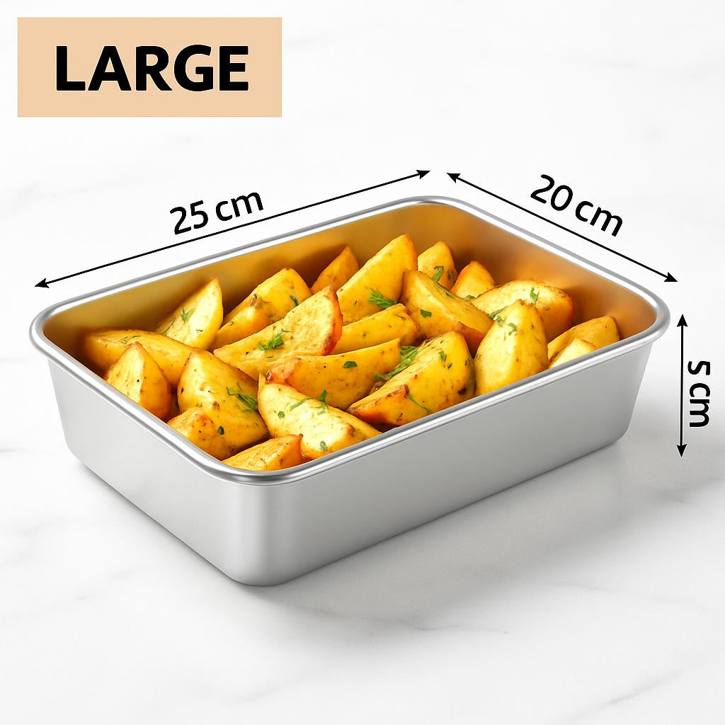 Eco-Friendly Stainless Steel Food Containers