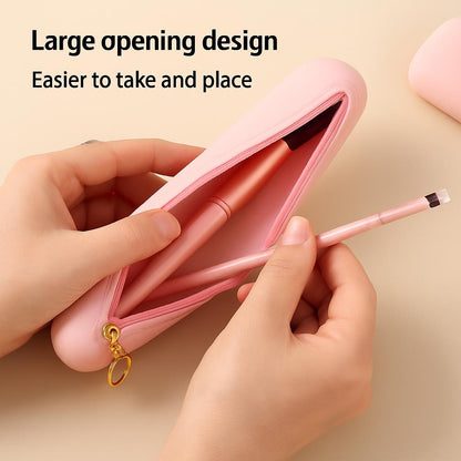 Eco-Friendly Silicone Makeup Brush Travel Bag