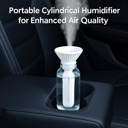 Portable Cylindrical Humidifier for Enhanced Air Quality