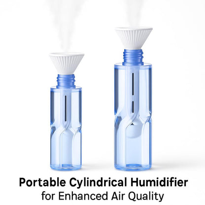 Portable Cylindrical Humidifier for Enhanced Air Quality