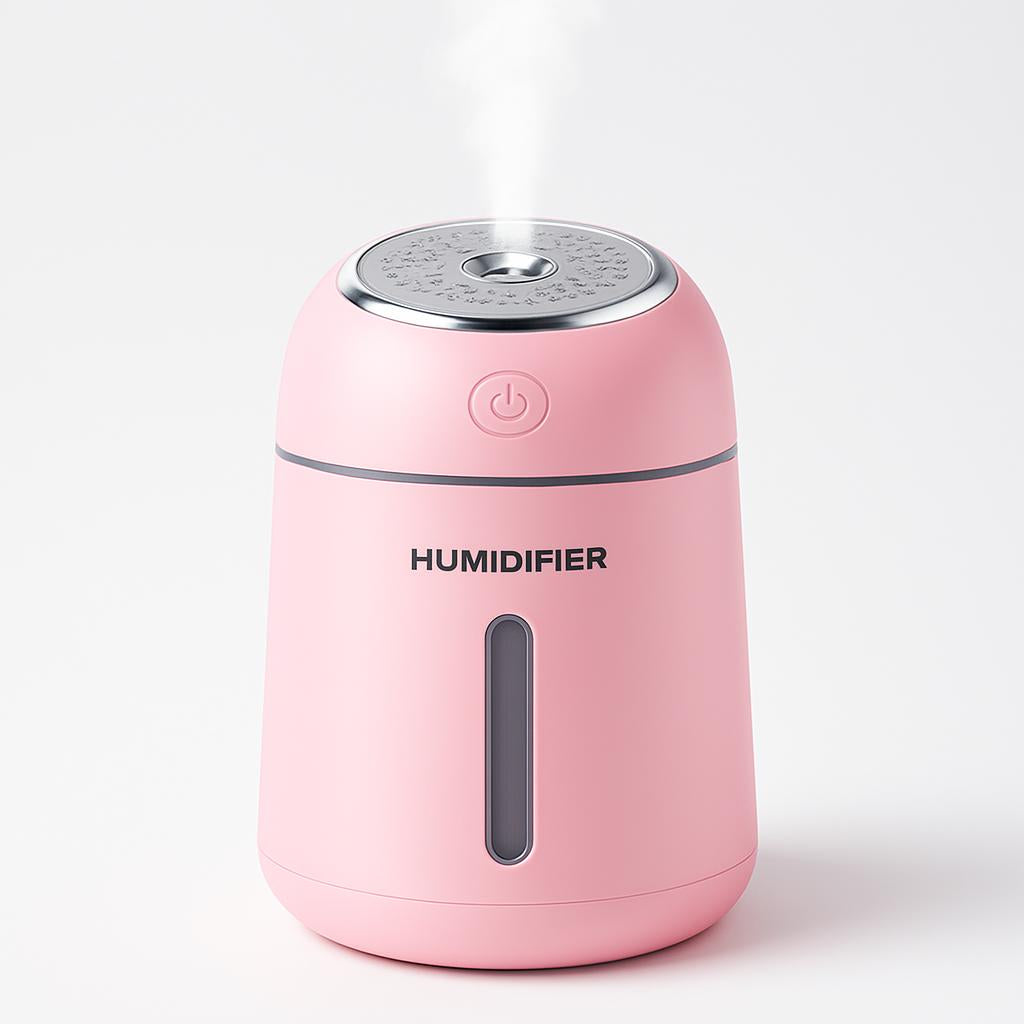 Eco-Friendly 4-in-1 Mini Ultrasonic Humidifier & Diffuser