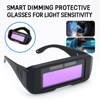 Smart Dimming Protective Glasses for Light Sensitivity