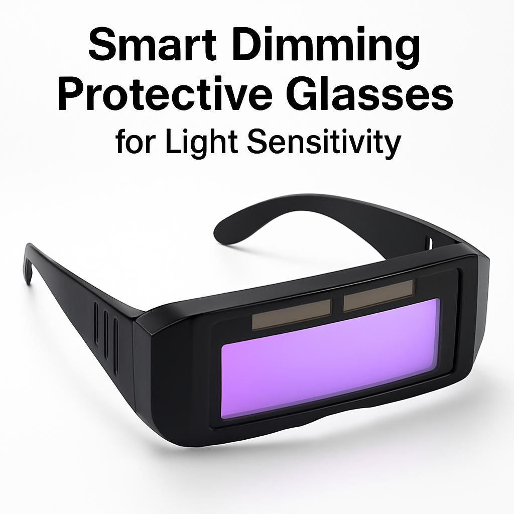 Smart Dimming Protective Glasses for Light Sensitivity