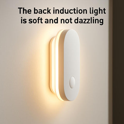 Energy-Efficient LED Induction Night Light with Soft Warm White Light