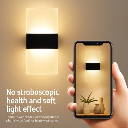 Eco-Friendly Rechargeable Touch Dimming Wall Lamp
