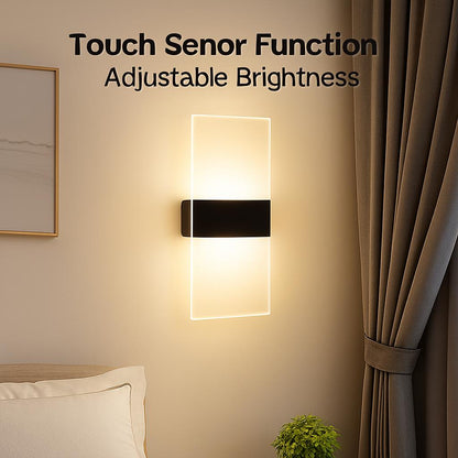 Eco-Friendly Rechargeable Touch Dimming Wall Lamp