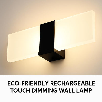 Eco-Friendly Rechargeable Touch Dimming Wall Lamp