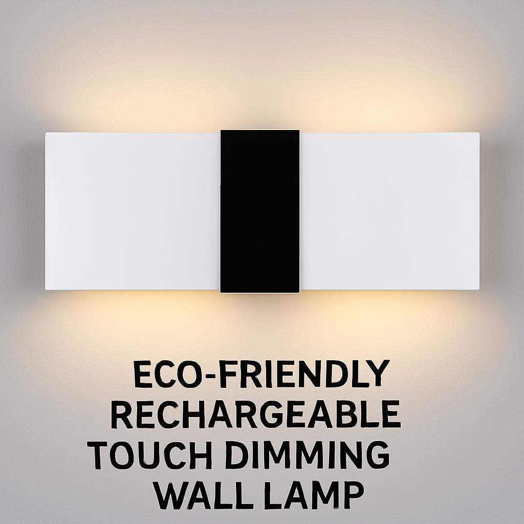Eco-Friendly Rechargeable Touch Dimming Wall Lamp