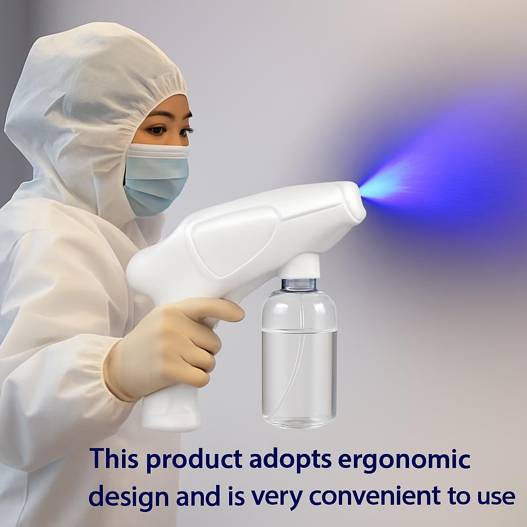 Eco-Friendly Handheld Spray Gun for Efficient Cleaning