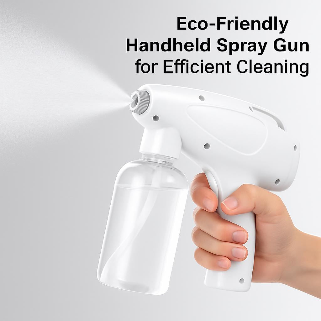 Eco-Friendly Handheld Spray Gun for Efficient Cleaning