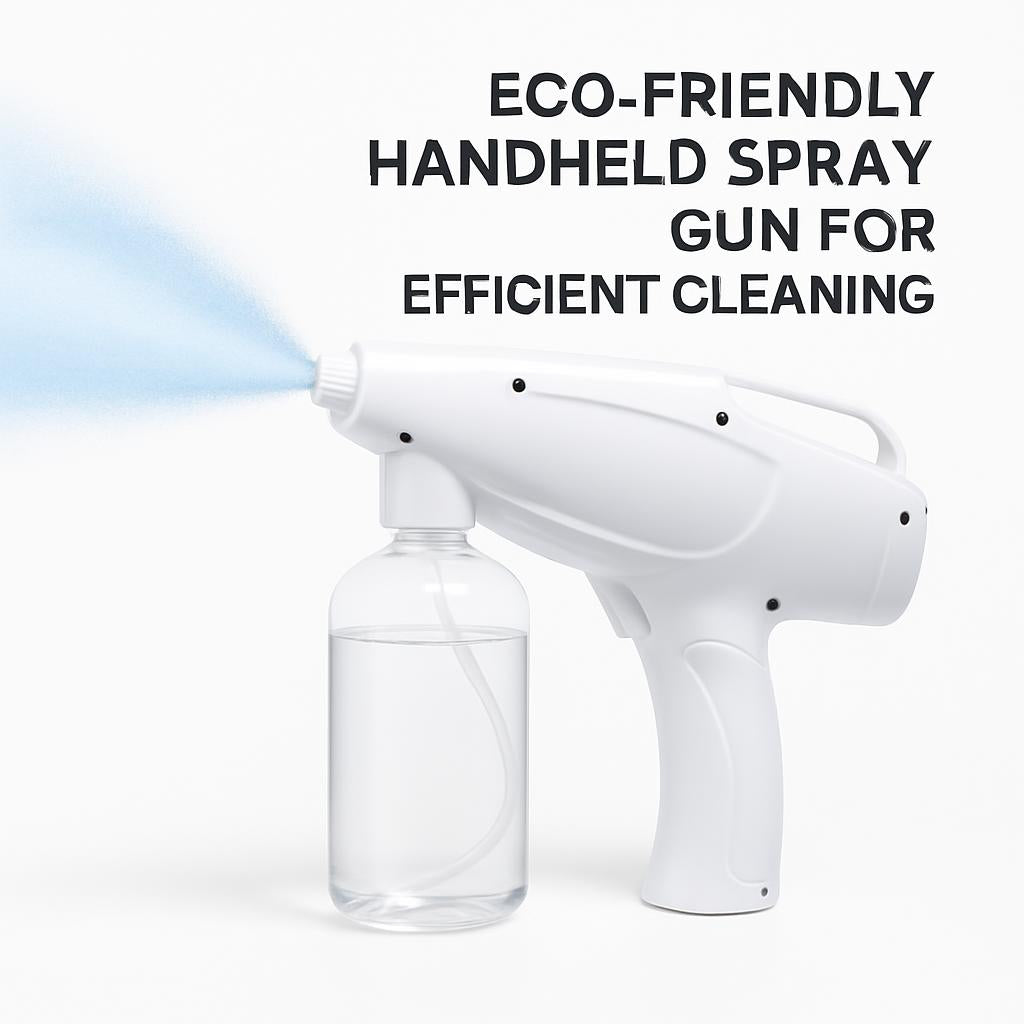 Eco-Friendly Handheld Spray Gun for Efficient Cleaning