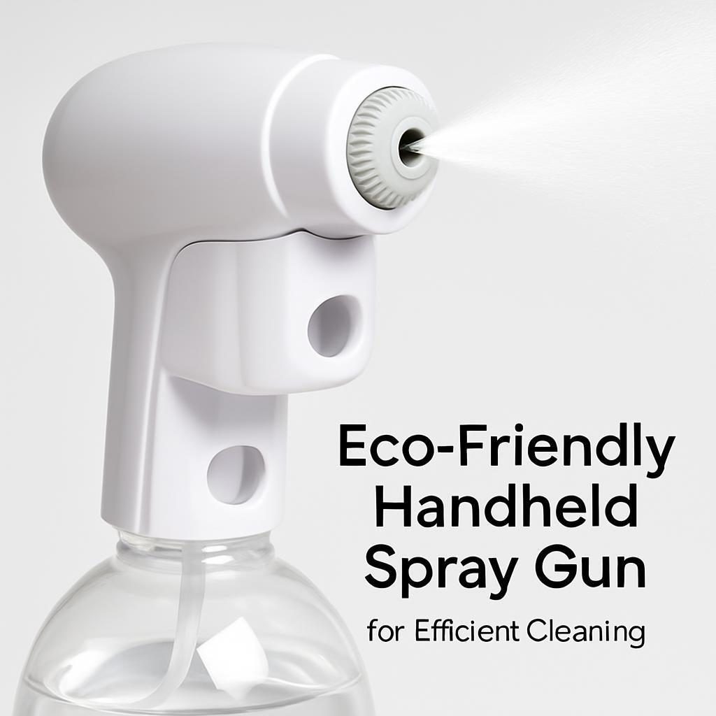 Eco-Friendly Handheld Spray Gun for Efficient Cleaning