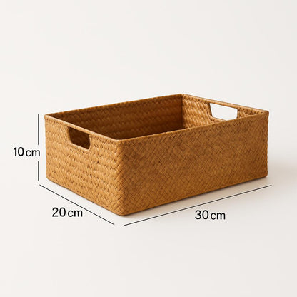 Eco-Friendly Natural Fiber Storage Baskets - Sustainable Home Organization