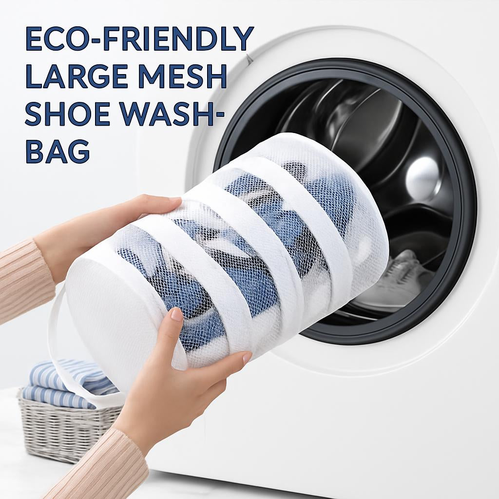 Eco-Friendly Large Mesh Shoe Washing Bag