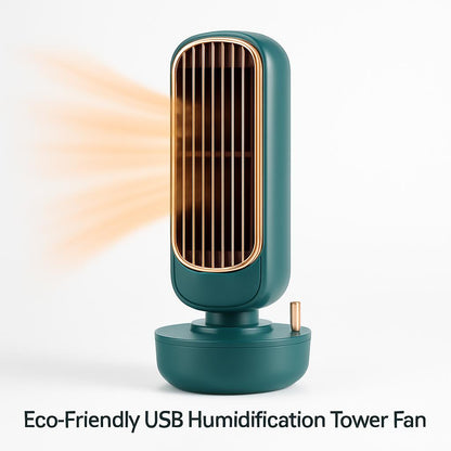 Eco-Friendly USB Humidification Tower Fan