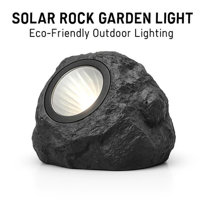 Solar Rock Garden Light - Eco-Friendly Outdoor Lighting