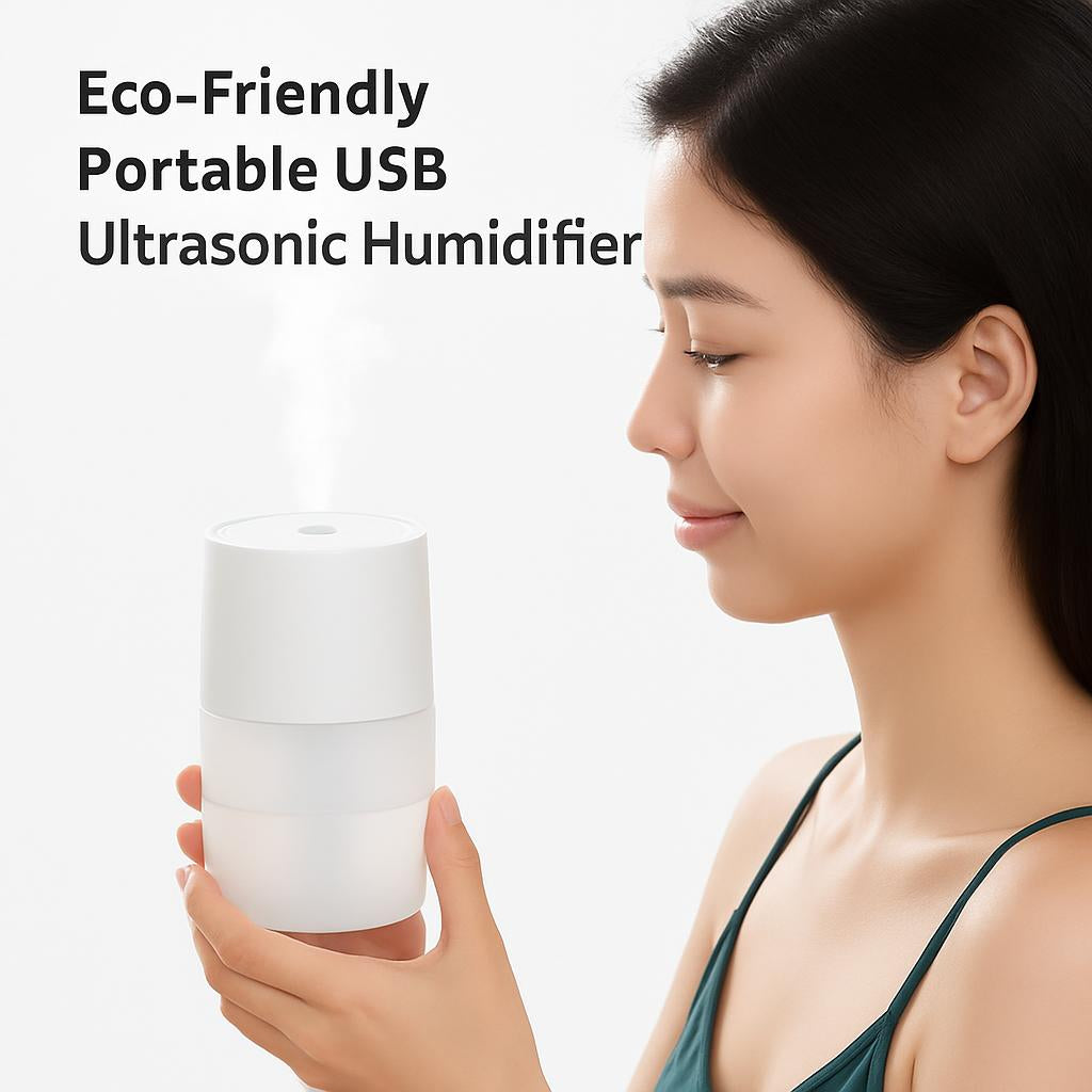 Eco-Friendly Portable USB Ultrasonic Humidifier