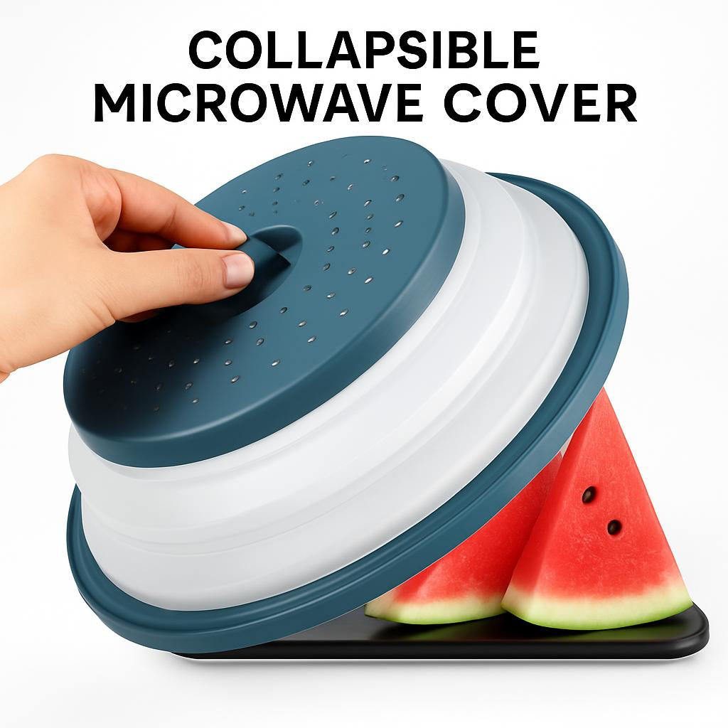 Eco-Friendly Collapsible Microwave Cover