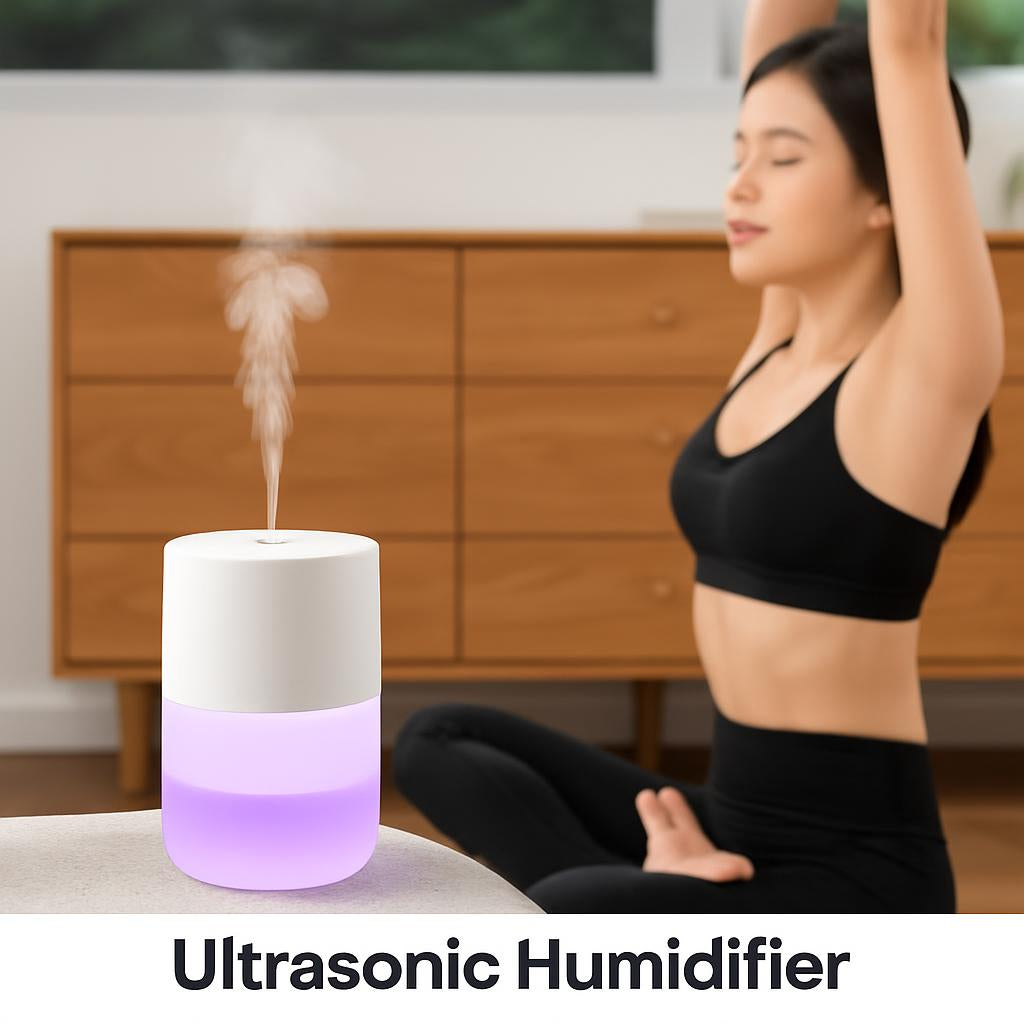 Eco-Friendly Portable USB Ultrasonic Humidifier