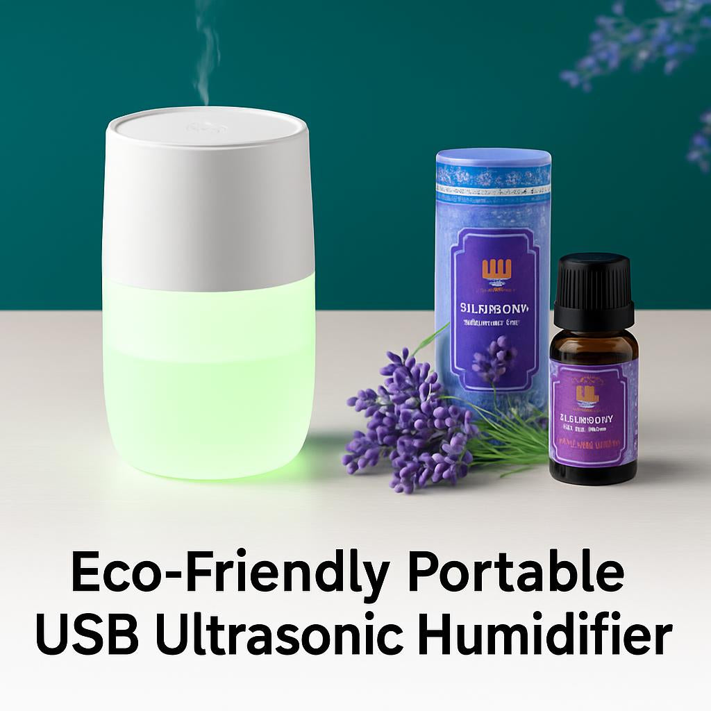 Eco-Friendly Portable USB Ultrasonic Humidifier