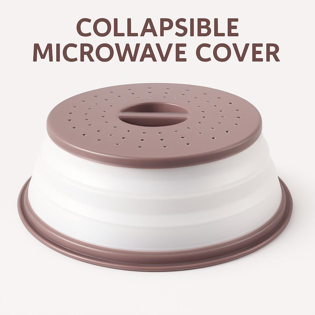 Eco-Friendly Collapsible Microwave Cover