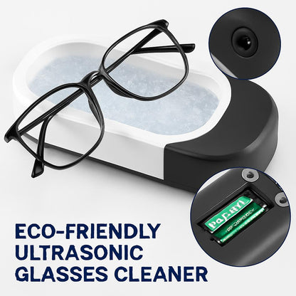 Eco-Friendly Ultrasonic Glasses Cleaner