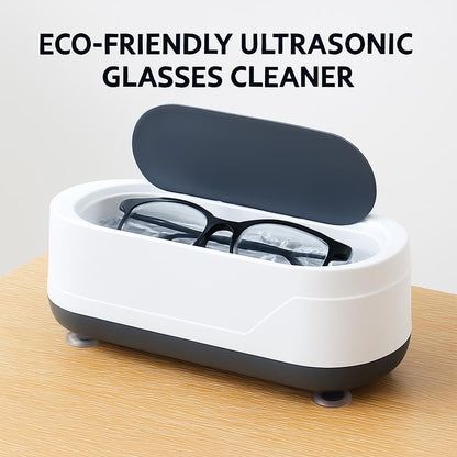Eco-Friendly Ultrasonic Glasses Cleaner