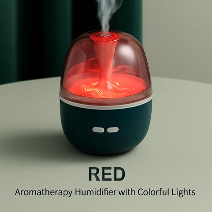 Eco-Friendly Aromatherapy Humidifier with Colorful Lights