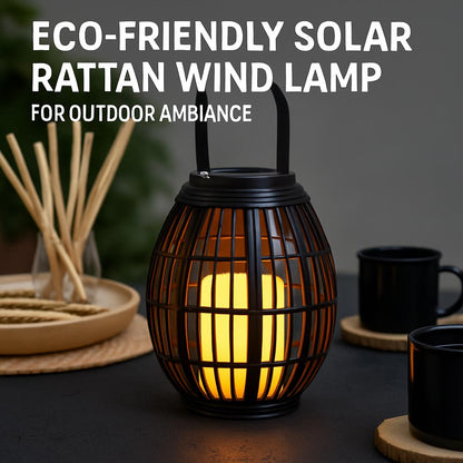 Eco-Friendly LED Lantern with Candle - Indoor & Outdoor Decorative Lighting