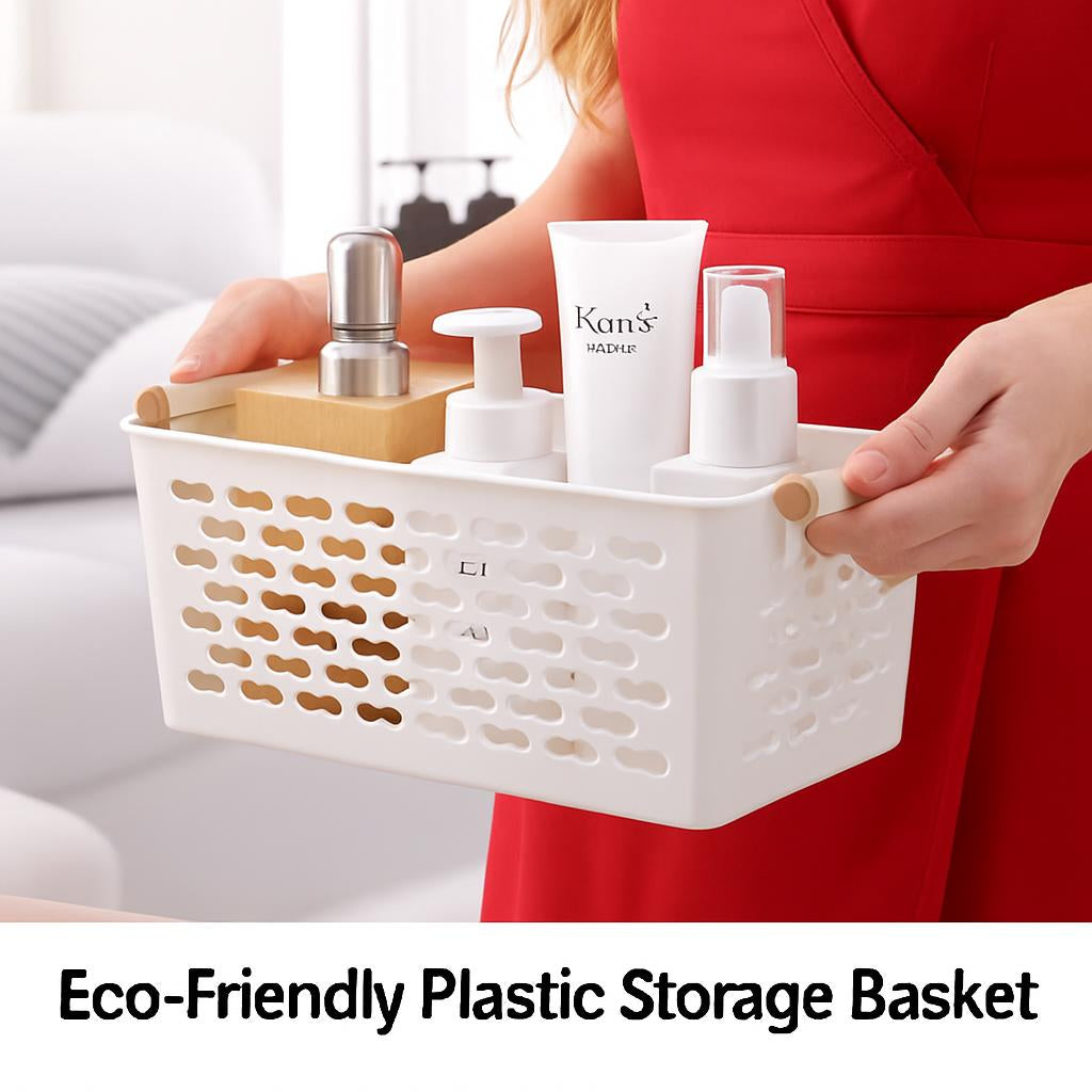 Eco-Friendly Japanese Plastic Storage Basket