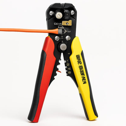 Durable Multi-Functional Wire Stripper and Cutter with Ergonomic Handle