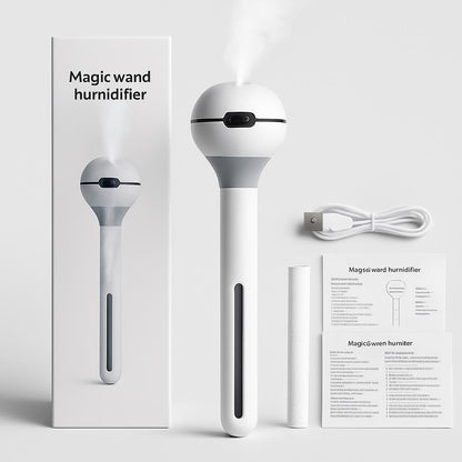 Portable Eco-Friendly Humidifier for Wellness and Sustainability