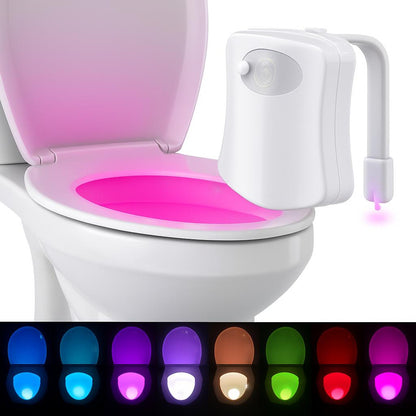 LED Toilet Night Light - Energy-Efficient Bathroom Accessory