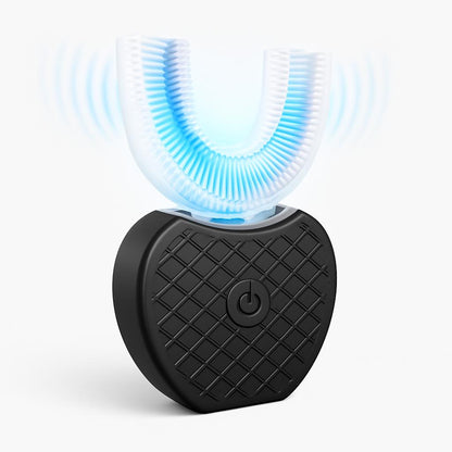 Smart USB Rechargeable U-Shaped Electric Toothbrush for Whole-Mouth Cleaning