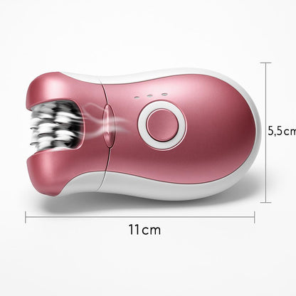 Eco-Friendly Rechargeable Electric Shaver for Women - Pink & White