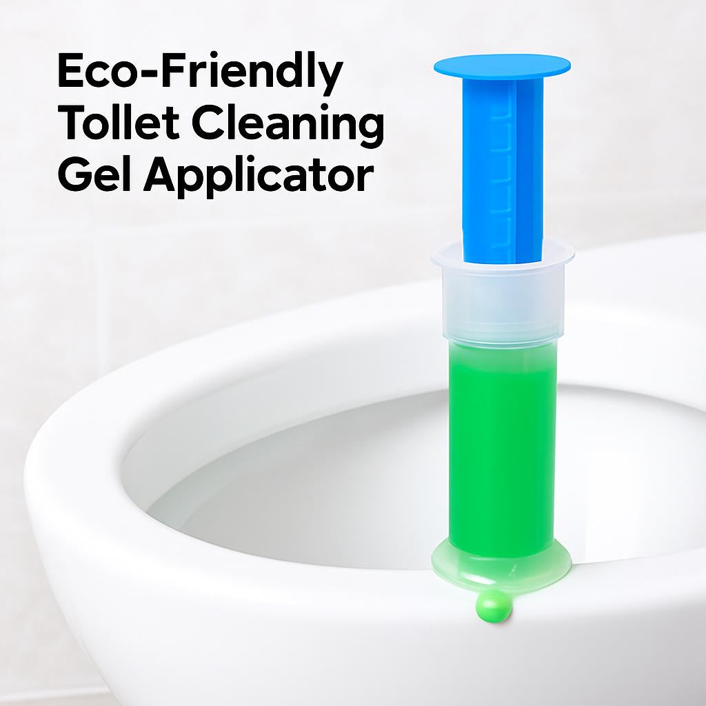 Eco-Friendly Toilet Cleaning Gel Applicator - Sustainable Bathroom Cleaner